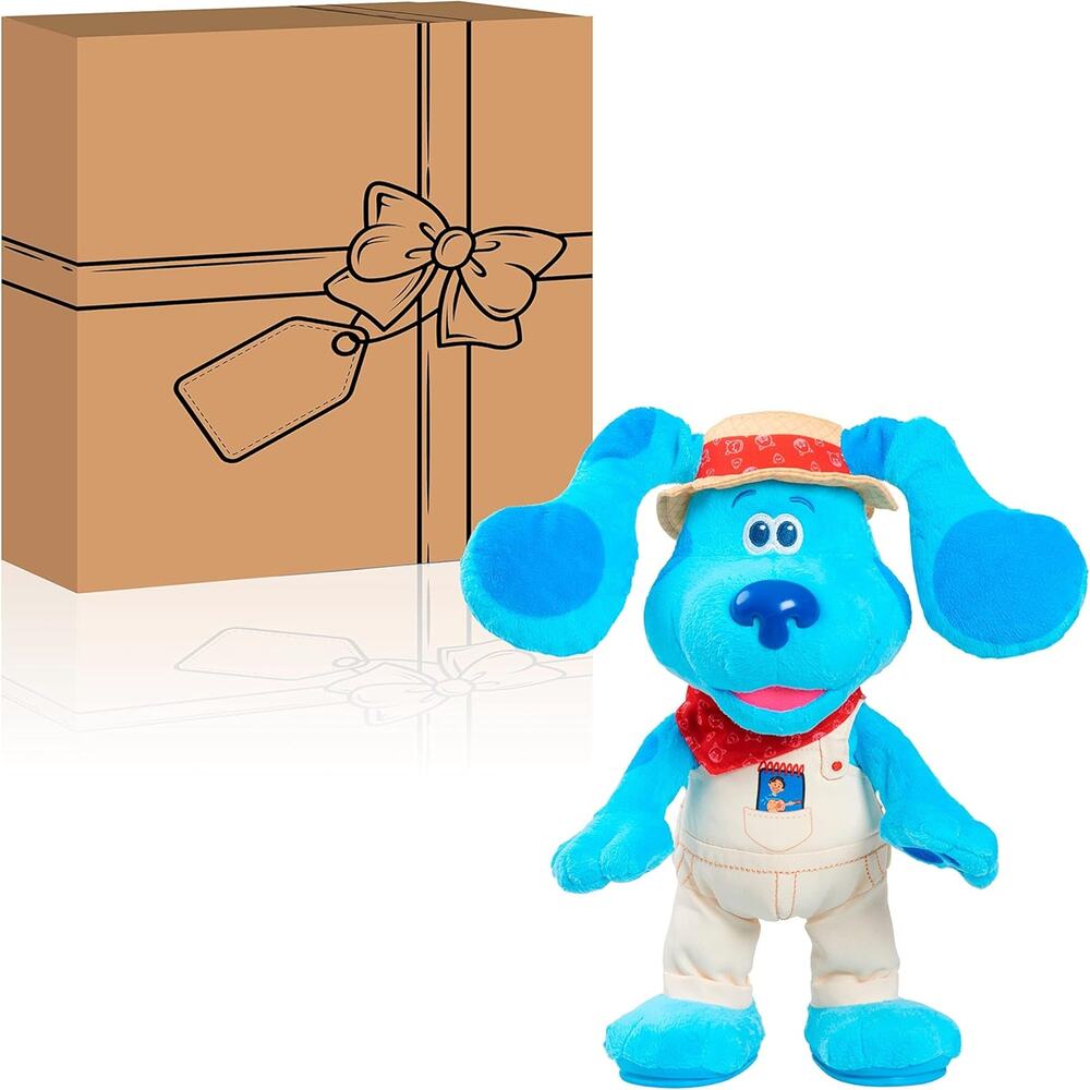 Blue's Clues and You! B-I-N-G-O Blue 14" Plush Interactive NWT